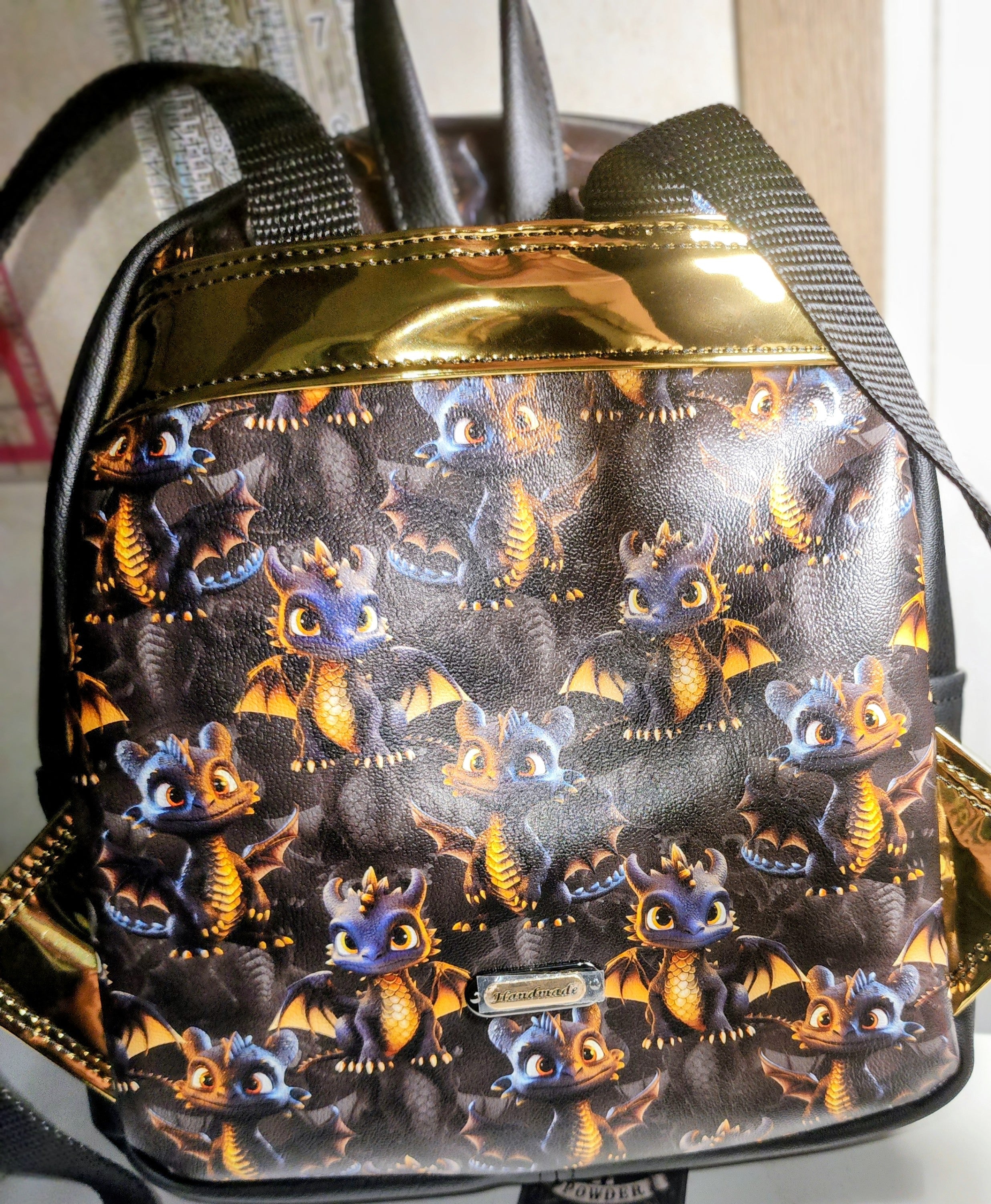 Dragon backpack and wallet combo