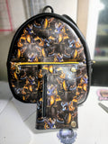 Dragon backpack and wallet combo